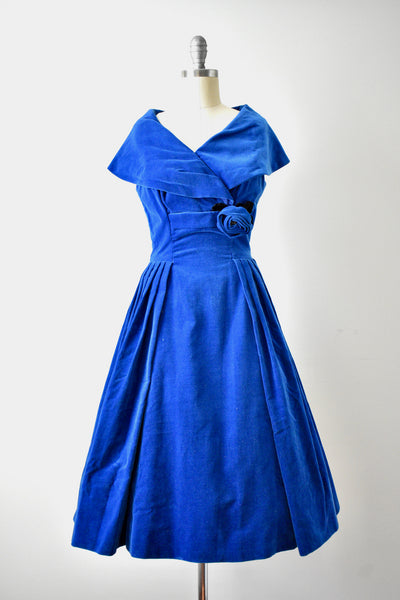 sachin and babi light blue dress Vintage 1950s 50s Dress | Sparkly Champagne Party Cupcake Party Dress |  Small main image 1