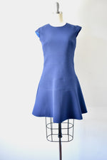 Sleeveless Blue Sandro Dress Of Paris