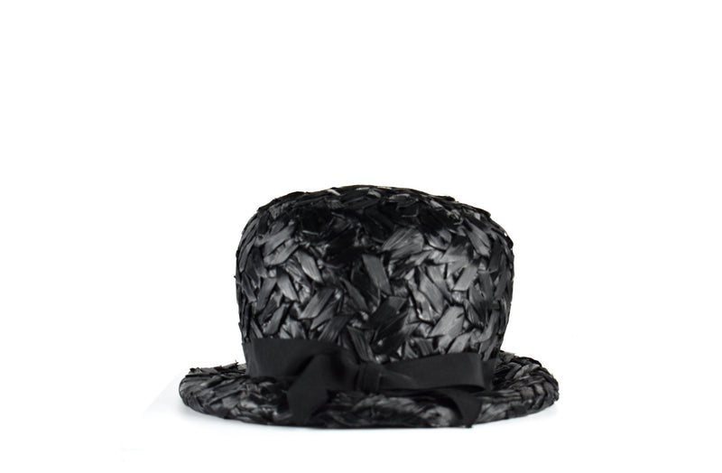 Vintage 1960s Parkridge Exclusives Raffia Hat