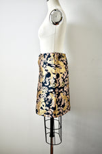Lanvin 2015 Gold Embroidered Skirt