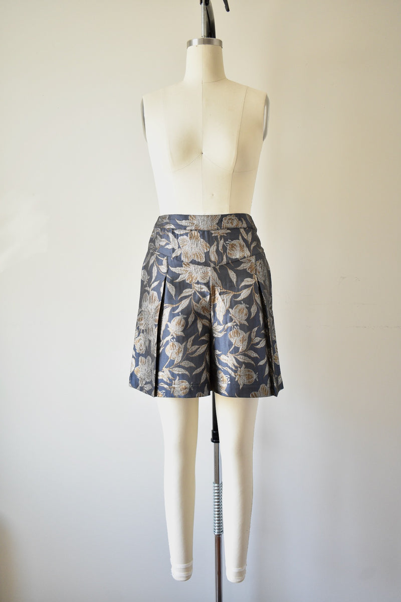 Walter Baker Brocade Shorts