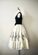 Vintage 1960s Kerrybrooke Tea Dress  From Sears and Roebuck Co