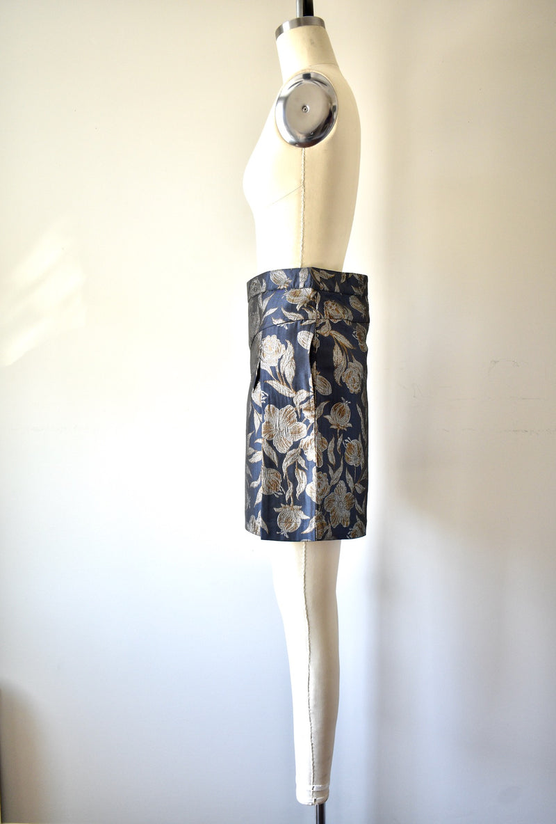 Walter Baker Brocade Shorts