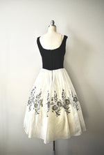 Vintage 1960s Kerrybrooke Tea Dress  From Sears and Roebuck Co