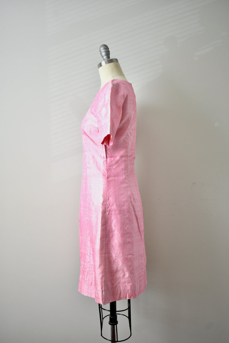 Vintage 1960s Pink Dress