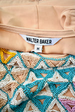 Walter BakerBeaded Pattern Sleeveless Mini Dress