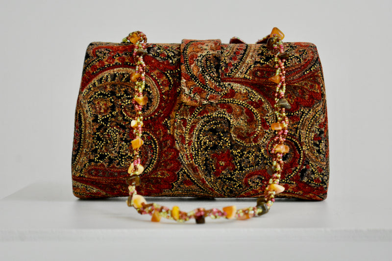 Vintage Multicolor Handbag by Timmy Woods