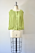 Vintage Cheap  and Chic By Moschino Sleeveless Green Blouse