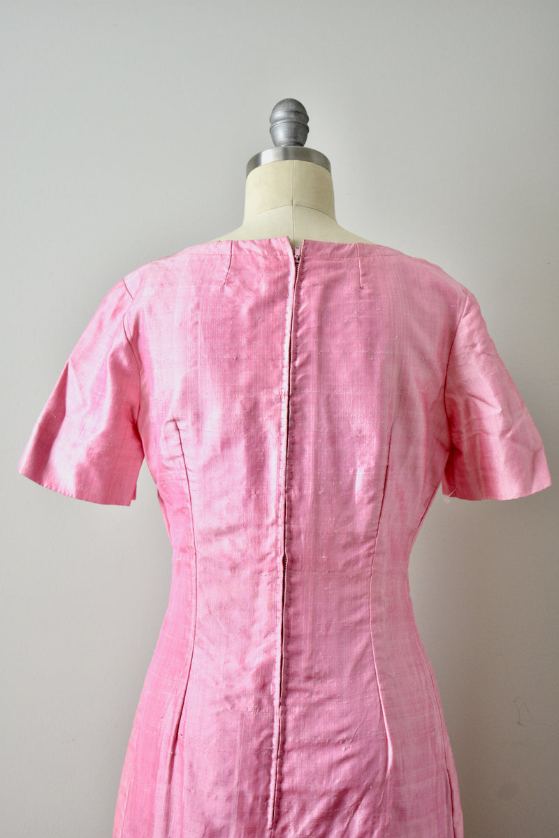 Vintage 1960s Pink Dress