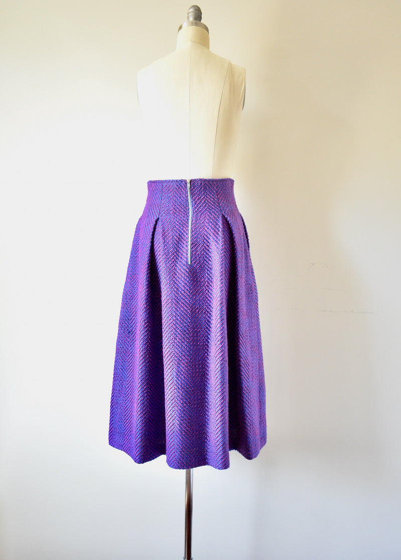 MIdi Purple Skirt By Snidel