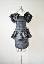 Vintage 1980s Little Black Dress By Julie Duroche