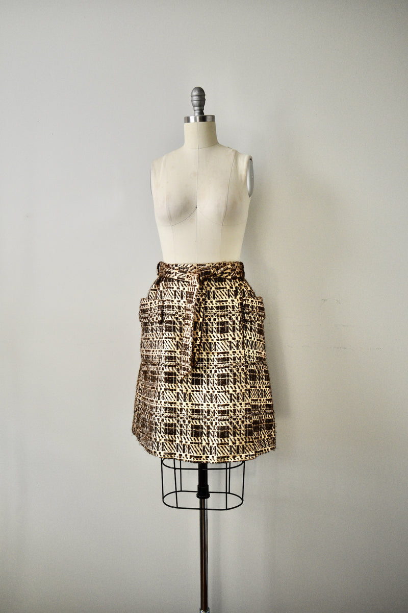 Barneys New York Wrap Skirt  Made In Italy