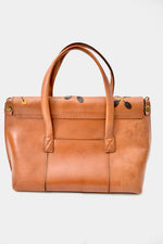 New Tan Leather Handbag with Tags