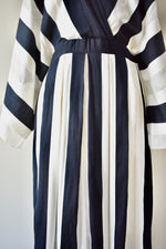 Sample Maxi Black and White Long Dress