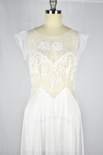 Vintage 1970s 2 Piece Sexy Nightgown w/ Detailing