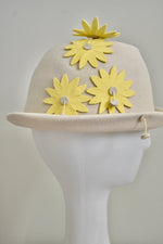 Vintage 1960s Adolfo II Daisy Hat