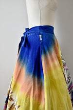 Vintage Hand Painted Mexican Circle Skirt