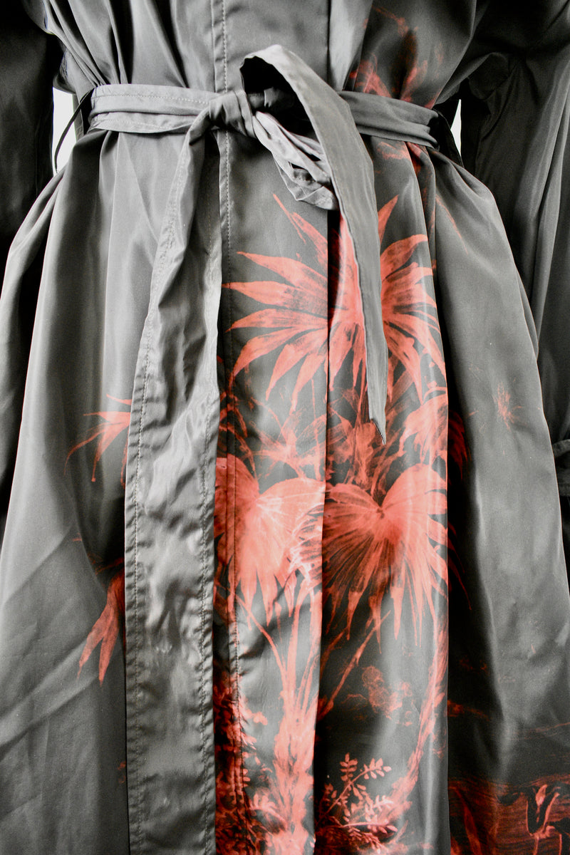 NWT Adam Lippes Shirred Oversized Trench Coat