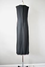 Vintage 1960s Black Evening  Dress by Nat Kaplan