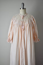 Vintage 1930s Silk and Tulle Dressing Gown