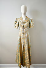 Vintage 1930 Silk Brocade Coat