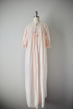 Vintage 1930s Silk and Tulle Dressing Gown