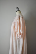 Vintage 1930s Silk and Tulle Dressing Gown