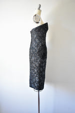 Vintage Marc Jacobs Black Strapless Dress