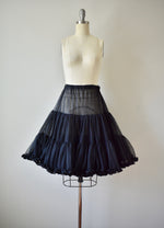 1950s Black Underskirt