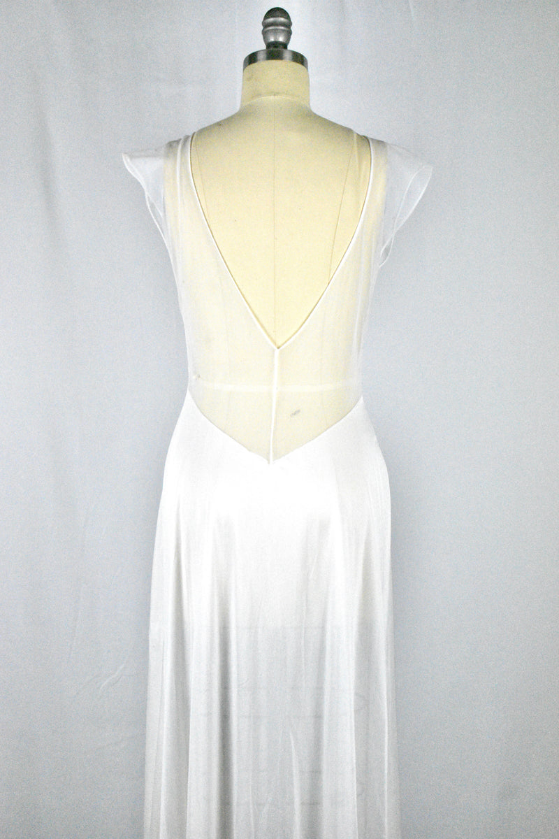 Vintage 1970s 2 Piece Sexy Nightgown w/ Detailing