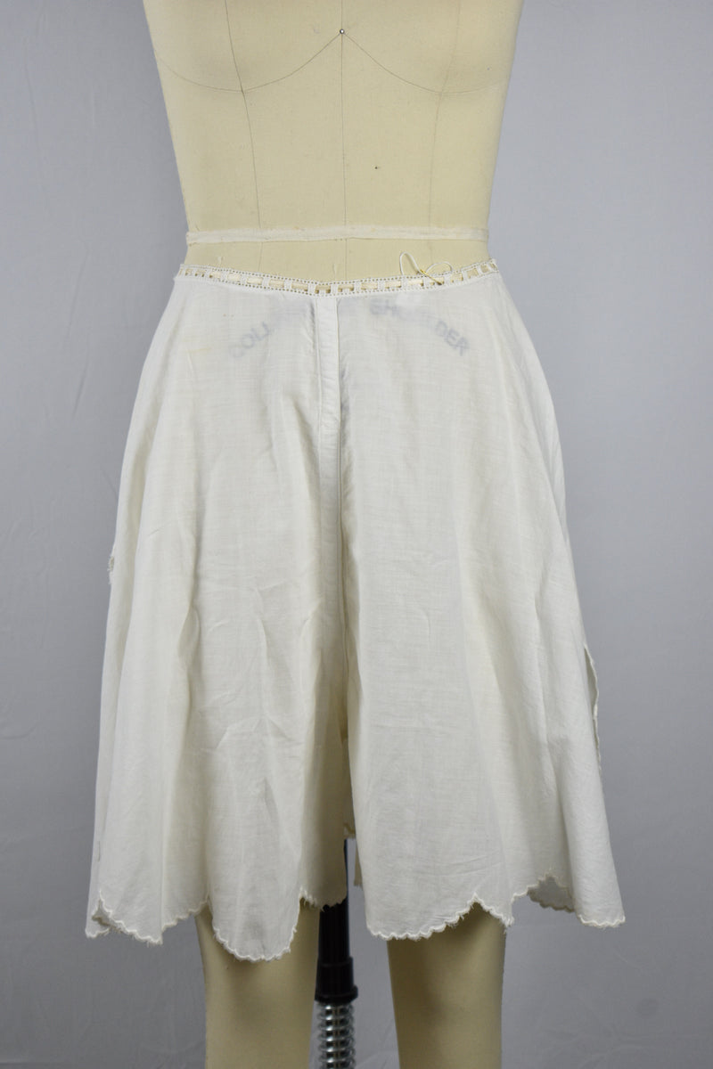 Antique Edwardian 1900 Cotton White Long Underwear – Vintage World