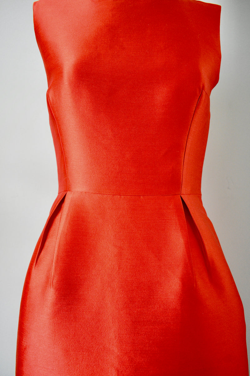 Kate Spade Cut Out Back Sleeveless Red Dress – Vintage World Rocks Kate Spade Cut Out Back Sleeveless Red Dress – Vintage World Rocks