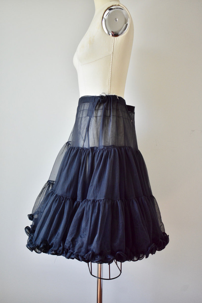 1950s Black Underskirt