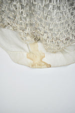 1940s Vintage Hollywood Beige Sequin Gown