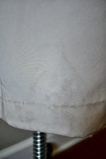 Cream Open Back Gown