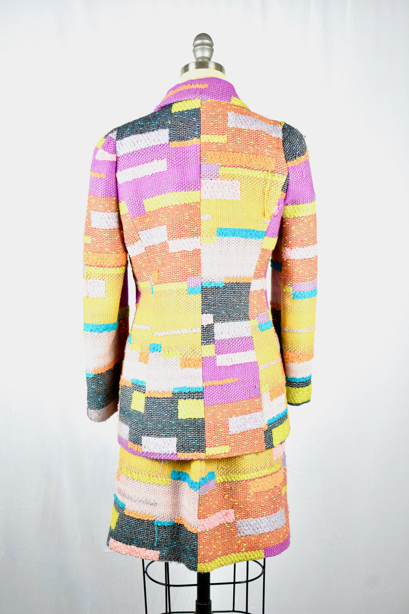 Christian Lacroix Multicolor Suit/ Jacket & Skirt