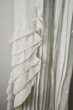 1930s Mint Green Sheer Pleated Wrap Skirt