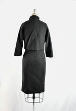 1950’s Black Renee Dupre Boucle Suit Set