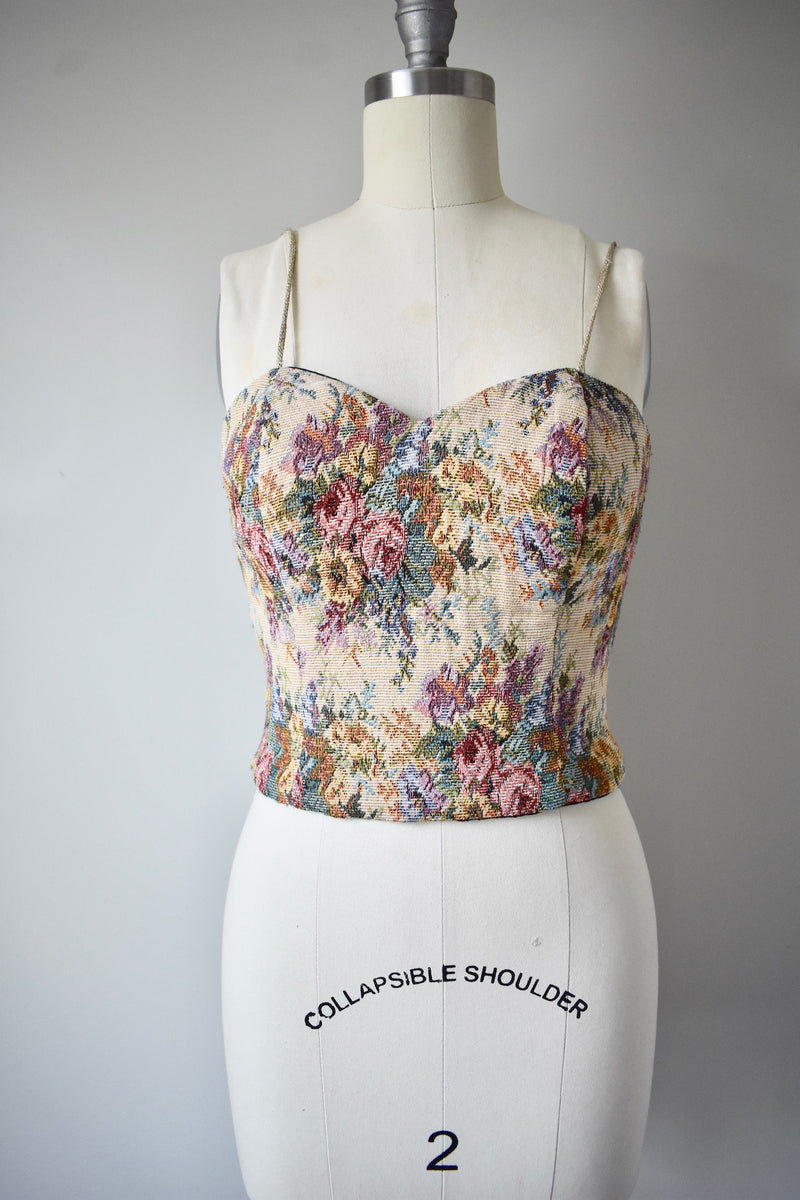 Vintage 1950s Bustier Top
