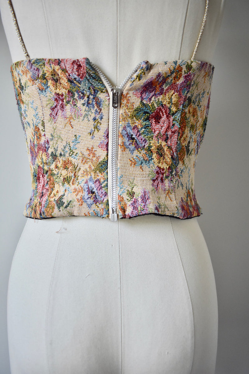 Vintage 1950s Bustier Top
