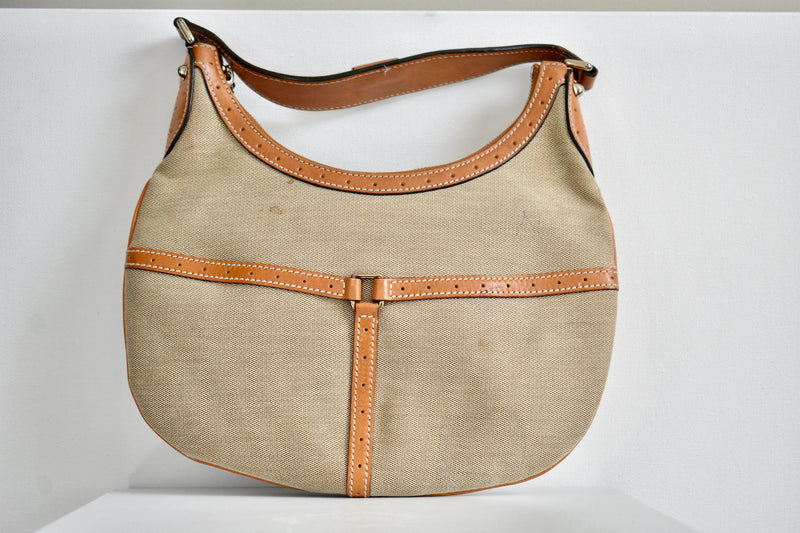 Gucci Inspired Beige Crossbody Bag