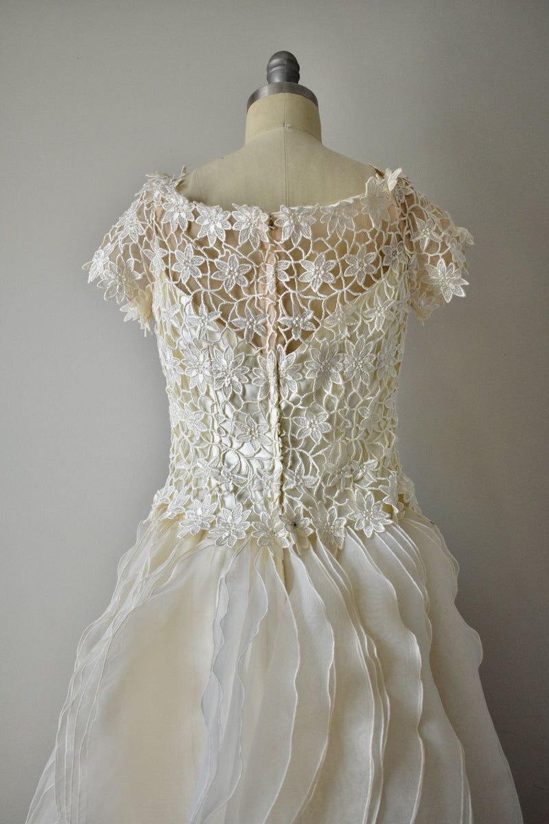 Vintage 1980s House of Bianchi Bridal Dress