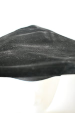 Vintage 1950 Black Velvet Hat