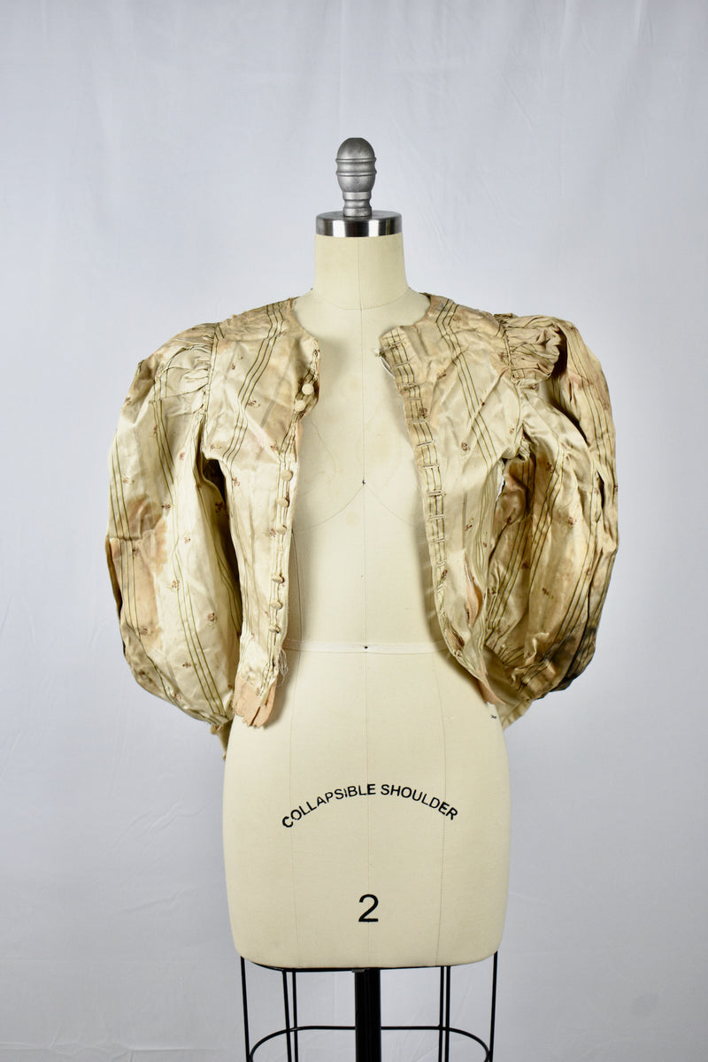 Vintage Victorian Gold Button Down Top-Study