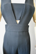 Cushnie ET Ochs Black Cutout Jumpsuit