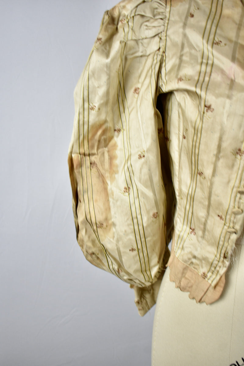 Vintage Victorian Gold Button Down Top-Study