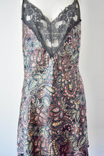 70s Multi Color VIntage Slip