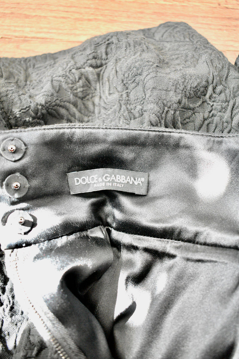 Dolce and Gabbana Black Skirt