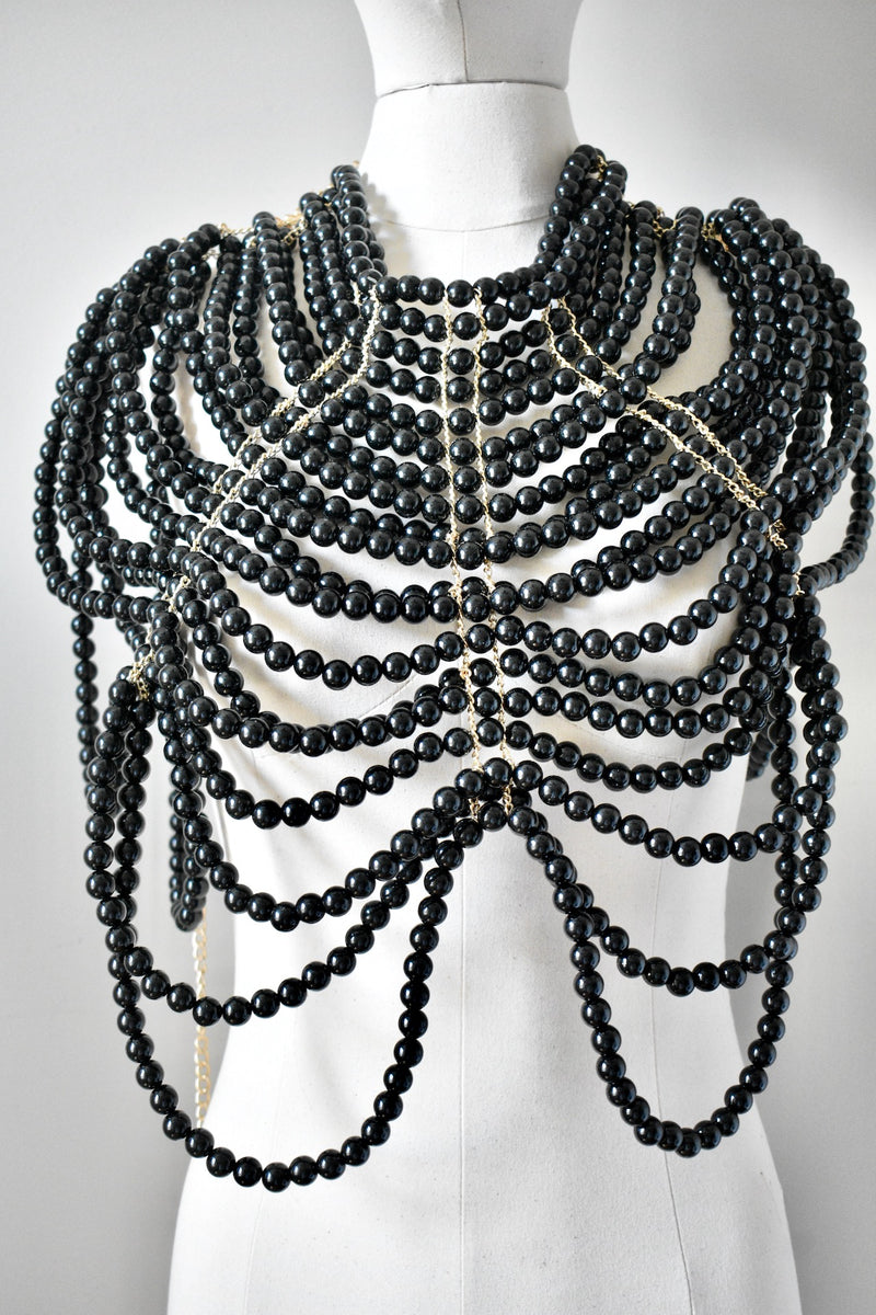 New Black Pearl Vest