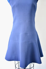 Sleeveless Blue Sandro Dress Of Paris